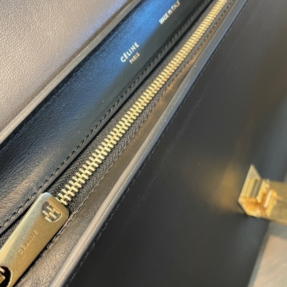 CELINE Trapeze Python handbag NWOT - Picture 11 of 13